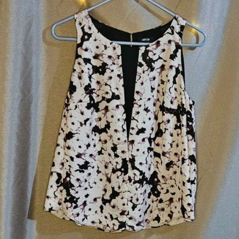 Apt. 9, Black, Mauve, Top, Size: PM